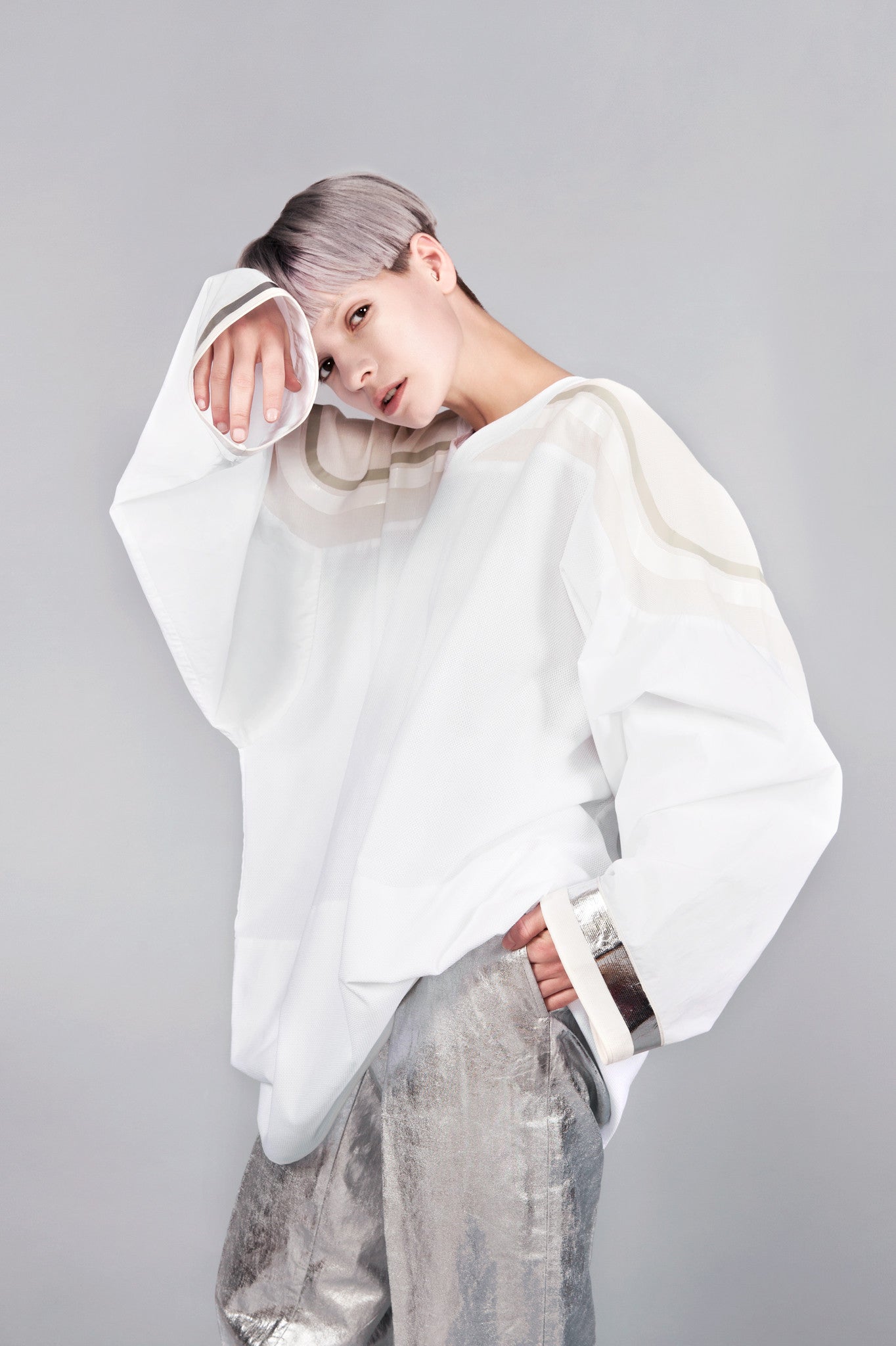 Unisex futuristic "Colt" Long-sleeved Top