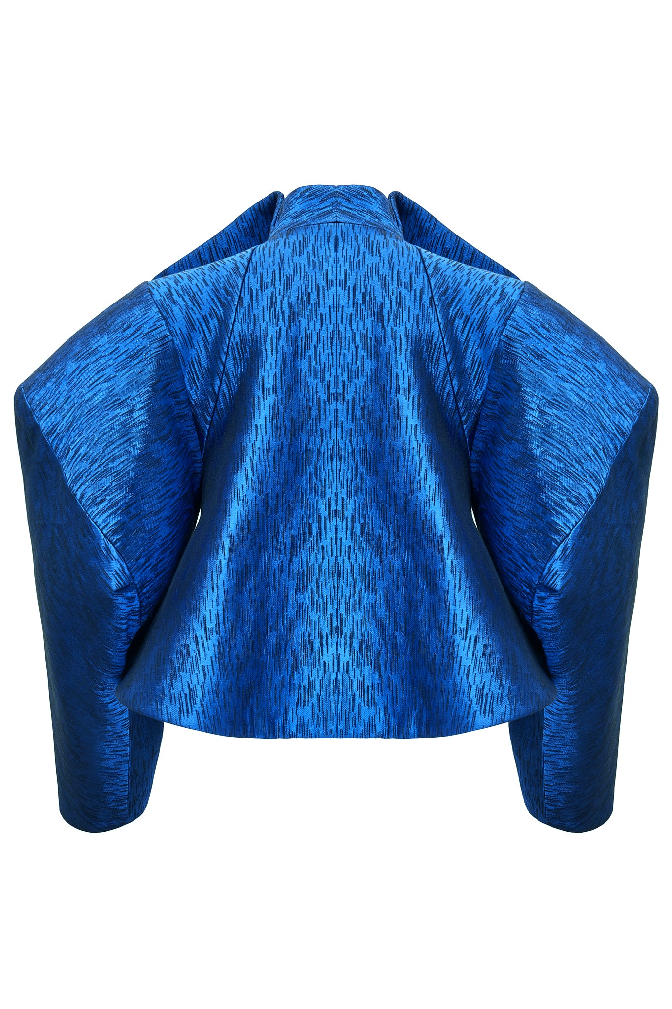 Bonded Textured Silk "Broadie" Jacket