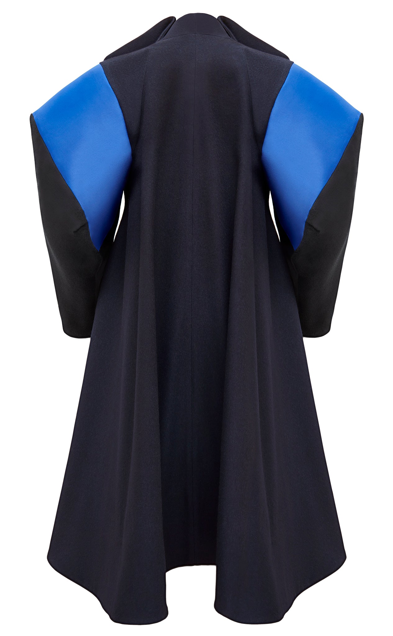 The perfect cool-tone winter coat - with a splash of added drama. A feature piece from our AW17-18 catwalk! Featuring a floating collar and extra wide shoulder.