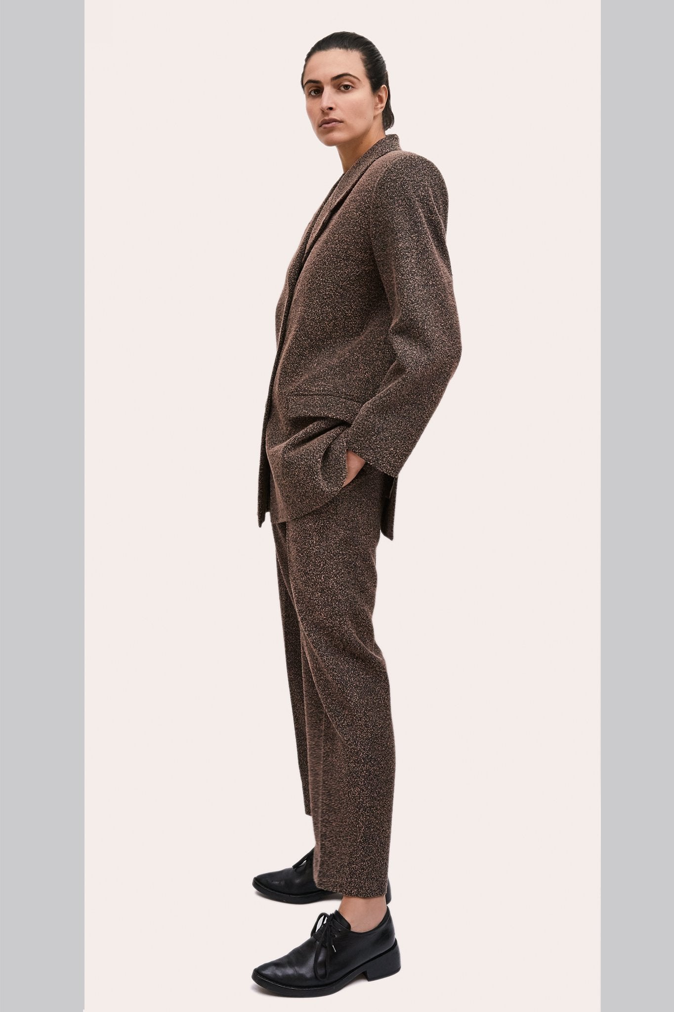Textured wool "Dick Tracy" 3-Piece Suit